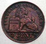 1.400 BELGIA 2 CENTIMES 1911 DER BELGEN