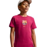 Tricou copii FC Barcelona Club Crest Nike Rosu Marime 164