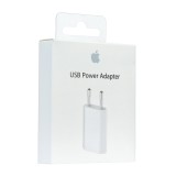 Adaptor priza &ndash; USB Apple 5W, md813zm/a, ambalaj retail