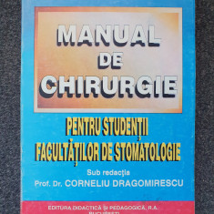 MANUAL DE CHIRURGIE PENTRU STUDENTII FACULTATILOR DE STOMATOLOGIE