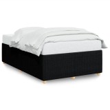 Cumpara ieftin Cadru de pat fara saltea Negru 120x190 cm tesatura
