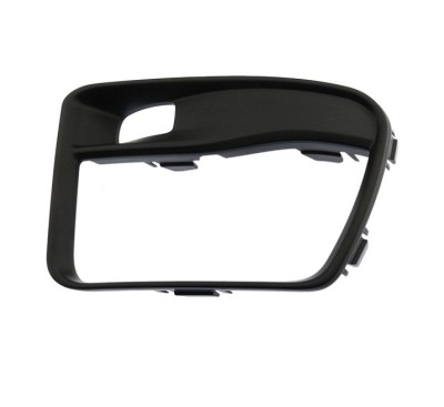 Grila bara protectie, spoiler Jeep Grand Cherokee (Wl), 2021-, montare fata, stanga, negru; gauri proiectoare, RapidAuto foto