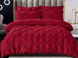 Cumpara ieftin Lenjerie Rynker Bordo 6 Piese (Finet)