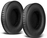 Set 2 bureti TXE pentru casti JBL Synchros S700 / S500 / Synchros E50BT / E50, Negru, Piele ecologica, spuma cu memorie, Oem