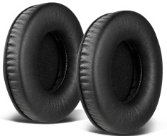 Set 2 bureti TXE pentru casti JBL Synchros S700 / S500 / Synchros E50BT / E50, Negru, Piele ecologica, spuma cu memorie