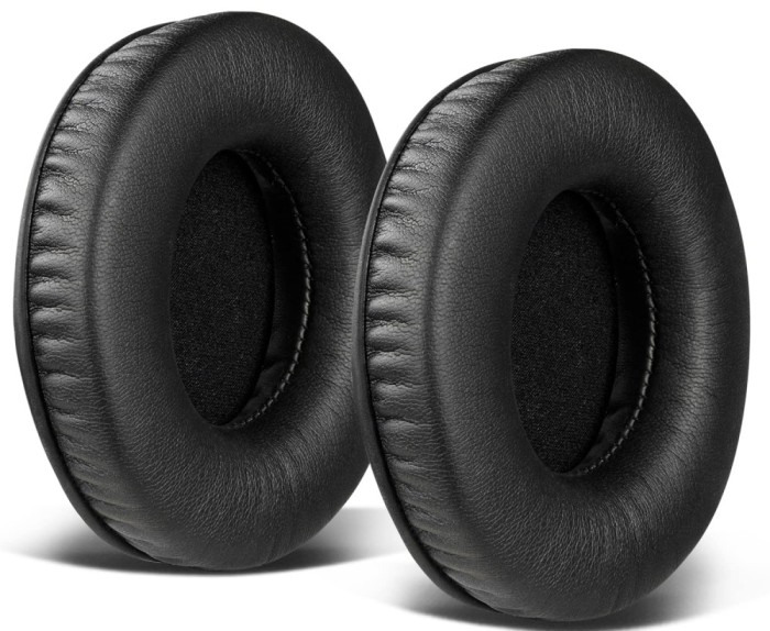 Set 2 bureti TXE pentru casti JBL Synchros S700 / S500 / Synchros E50BT / E50, Negru, Piele ecologica, spuma cu memorie
