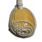 B345. Pandantiv Talisman Galben, 4 cm