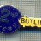 Y 74 INSIGNA - BUTLIN&#039;S -LANT DE PLAJE IN MAREA BRITANIE -PENTRU COLECTIONARI