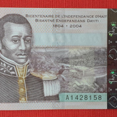 50 Gourdes 2004 - Bancnota rara Haiti - SUPERBA