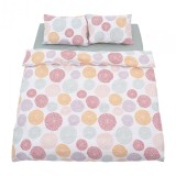 Lenjerie dubla 100% bumbac 4 piese, Mara