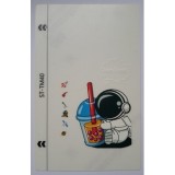 STIKER (AUTOCOLANT) 3D, SKIN TM40, PENTRU TELEFON MOBIL, SIZE: 120 MM * 180 MM