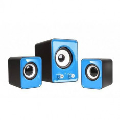 Sistem audio 2.1 Tracer Omega USB Blue foto