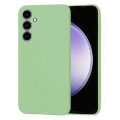 Husa silicon Samsung Galaxy S23 FE Techsuit SoftFlex, verde deschis foto