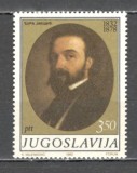 Iugoslavia.1982 150 ani nastere D.Jaksic-scriitor si pictor SI.323