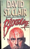 Bloodline David St. Clair - Carte SF, Engleza, Corgi Books 1989, Paperback, 351 Pagini