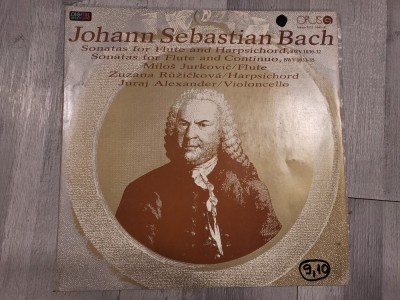 Sonatas for flute and harpsichord- Johann Sebastian Bach foto