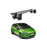 Bare transversale aluminiu pentru Fiat Punto III 199 2012-2018, plafon neted