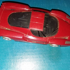 jucarie veche,masinuta/macheta ENZO FERRARI,V-POWER,Scara 1/38,T.GRATUIT