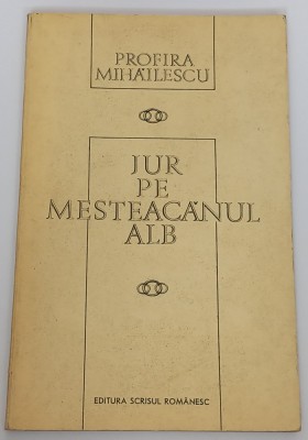 Jur pe Mesteacan Alb de Profira Mihailescu foto