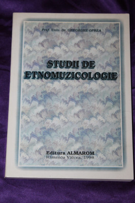 Gheorghe Oprea &amp;ndash; Studii de etnomuzicologie folclor muzical foto