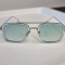 Ochelari de soare Dita Flight - Iron Man - Rama argintie Lentile verzi degrade