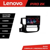 Navigatie Mitsubishi Outlander 2014- Lenovo Kit-1230 8 core QLED 2K 8+256 360 Android Waze USB Navigatie Internet Youtube Radio CarStore Technology