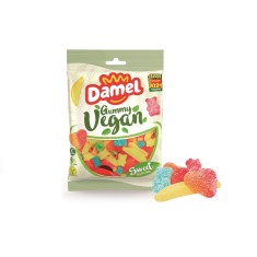 Jeleuri gumate DAMEL cu glazura 100% vegane 80g