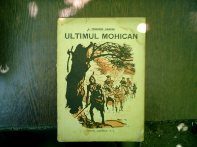 Ultimul mohican, J. Fenimore Cooper foto