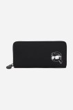 Karl Lagerfeld portofel femei, culoarea negru, A2W32021