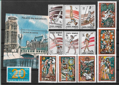 C3965 - Romania - lot timbre nestampilate ,MNH,perfecta stare foto