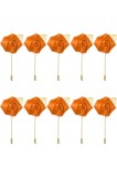 10 bucăți ace pentru butoniere de mire &icirc;n roz, 2"x3.5" pentru ceremonii de nuntă, aniversări, Forma