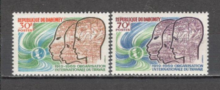 Dahomey.1969 50 ani Organizatia Internationala a Muncii MD.61