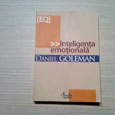 INTELIGENTA EMOTIONALA - Daniel Goleman - Editura Curtea Veche, 2008, 430 p.