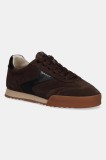 Gant sneakers din piele Baylle culoarea maro, 31633002