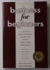 BUSINESS FOR BEGINNERS by FRANCES McGUCKIN , 1998