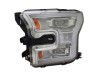 Far Ford F-Series, 11.2014-2017 model F150, partea Stanga, TYC, LED; manual; argintiu; LED