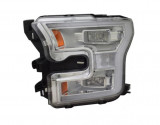 Far Ford F-Series, 11.2014-2017 model F150, partea Stanga, TYC, LED; manual; argintiu; LED