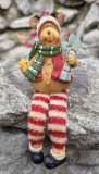 FIGURINA RASINA CU PICIORUSE DIN MATERIAL TEXTIL FLEXIBILE, MODEL REN