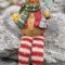 FIGURINA RASINA CU PICIORUSE DIN MATERIAL TEXTIL FLEXIBILE, MODEL REN