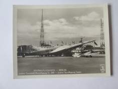 Foto colectie 90 x 70 mm aeroportul central din Berlin cca 1935 foto