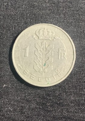 Mont1 franc 1953 Belgia foto