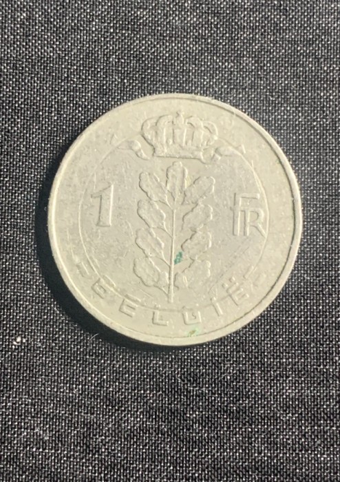 Mont1 franc 1953 Belgia