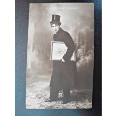 Carte postala, V. Maximilian in Suzana, inceput de secol XX
