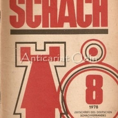 Schach. Nr. 8, August 1978 - Revista De Sah In Limba Germana