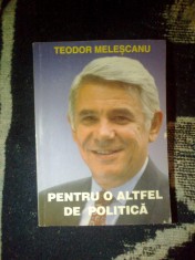 e2 Pentru O Altfel De Politica - Teodor Melescanu