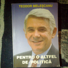 e2 Pentru O Altfel De Politica - Teodor Melescanu