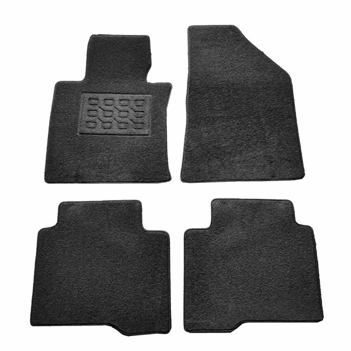 Covorase mocheta Sangyong Korando 2019-&amp;gt; prezent, Negre, set de 4 bucati AutoDrive ProParts