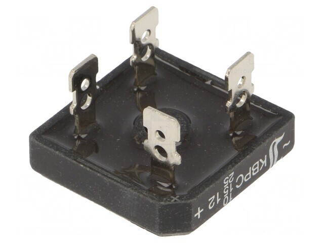 Punte Redresoare Monofazată 1,2kV 10/15/25A Pătrată
