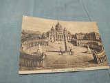CARTE POSTALA --ROMA S.PIETRO INTERBELICA NECIRCULATA, Circulata, Printata