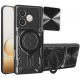 Husa pentru Honor 600 Lite, Techsuit, CamGuard Pro, Neagra